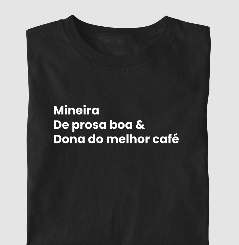 Mineira, de prosa boa & dona do melhor café