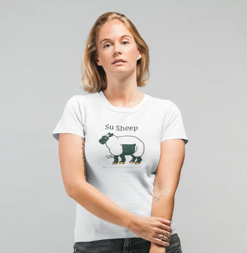 Camiseta Adullto Su Sheep by Giovanna Sgarbi