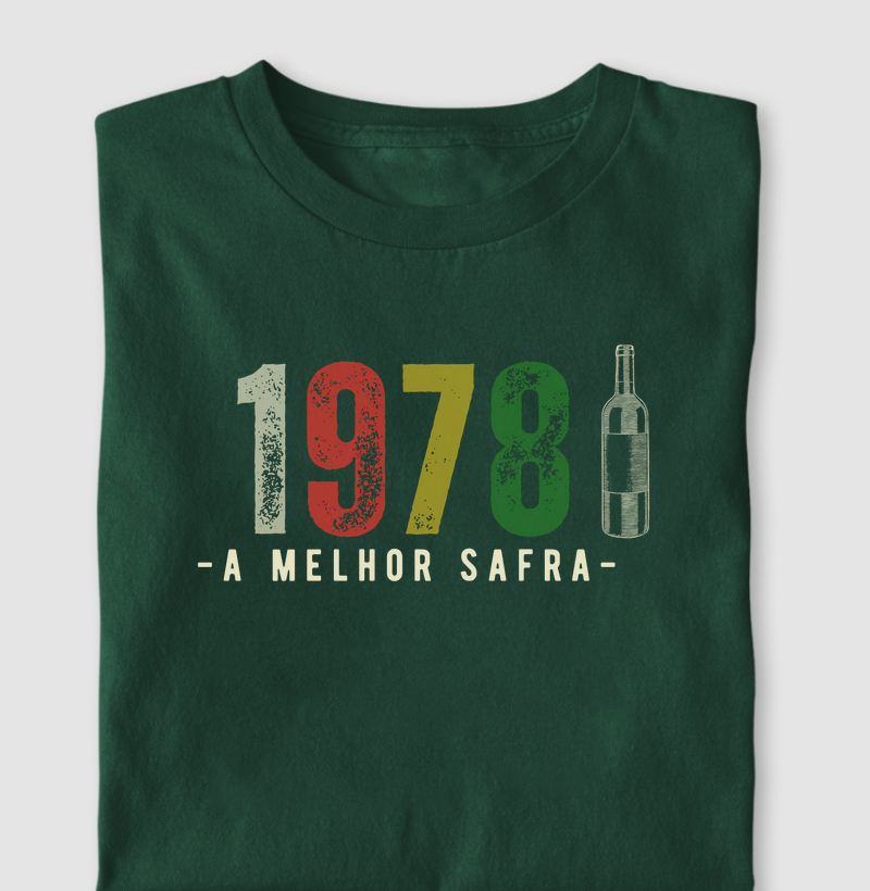 Camiseta A Melhor Safra 1978