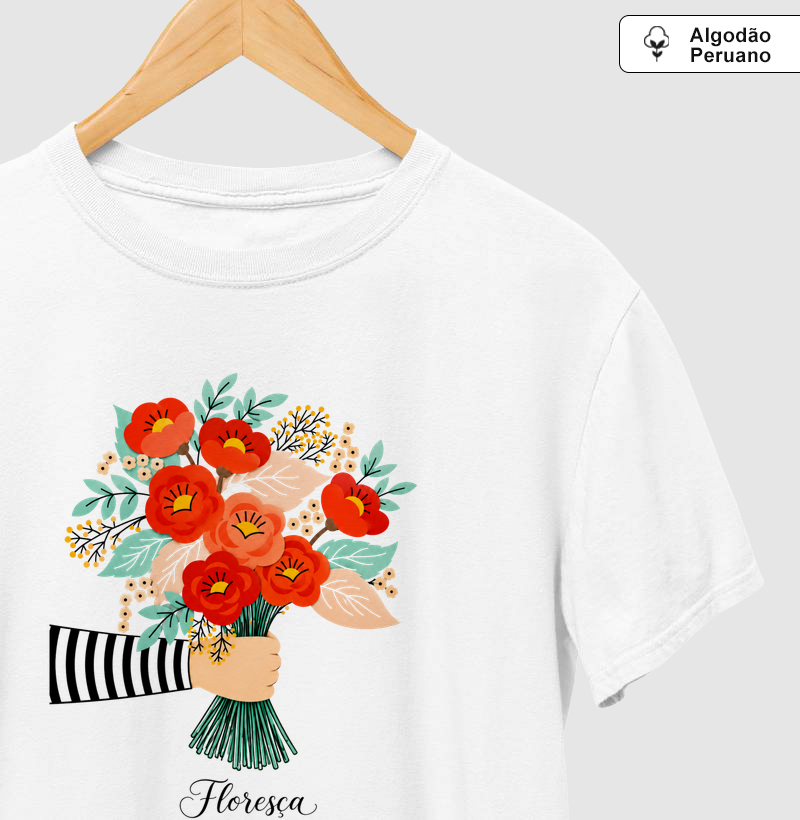 Camiseta Buquê de flores