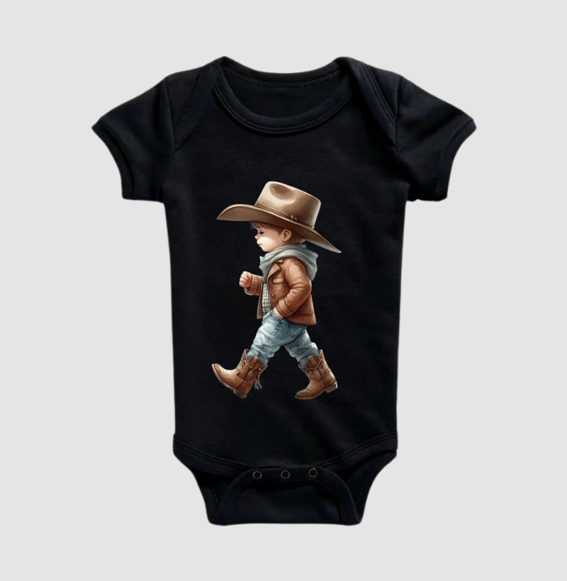 Pequeno Cowboy - body infantil