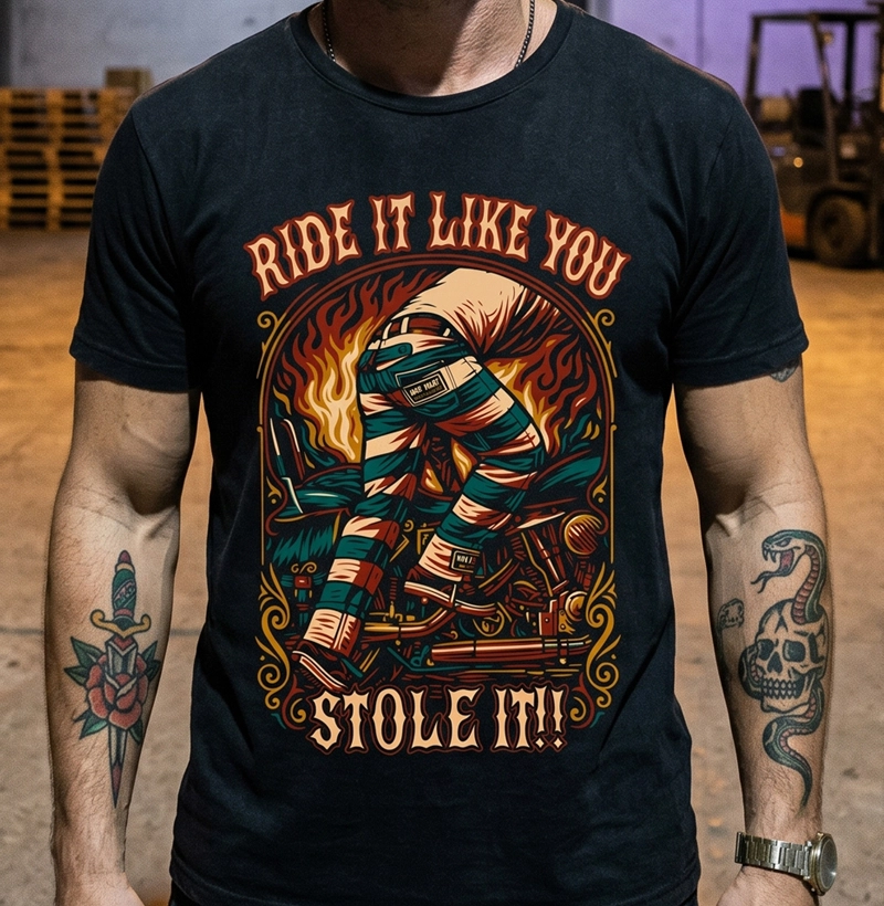 Ride like you stole it!