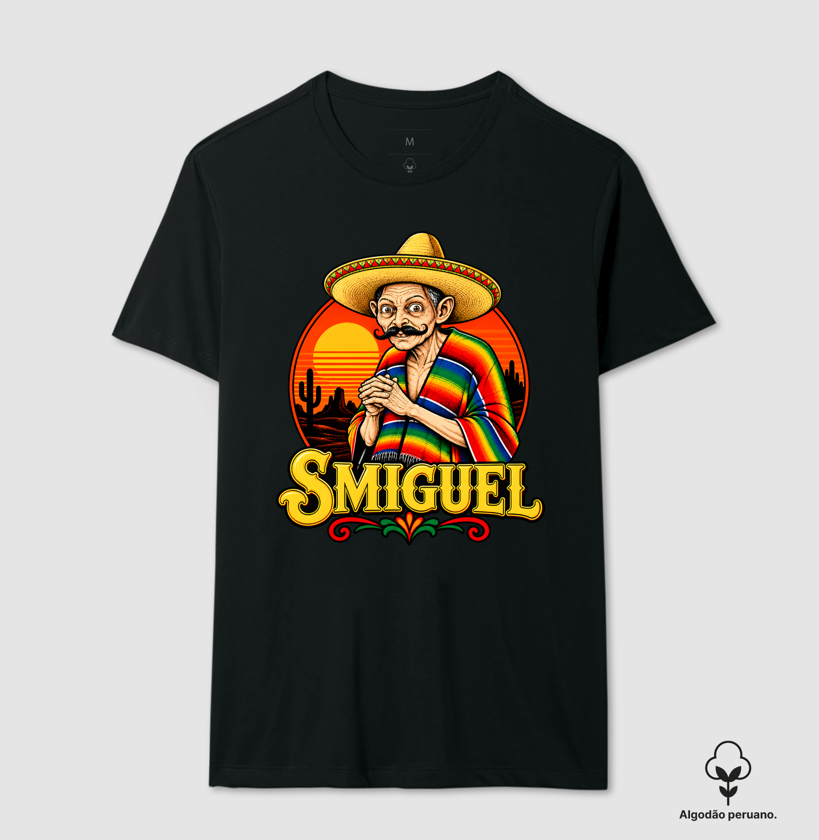 Smiguel - Camiseta Algodão Peruano