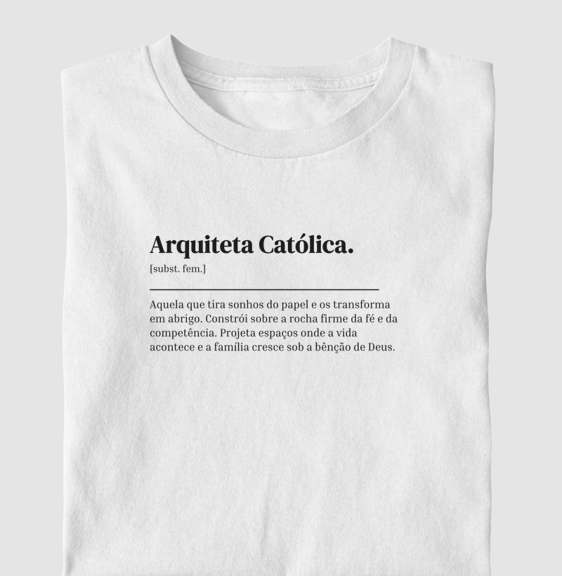 Arquiteta Católica - Dicionário