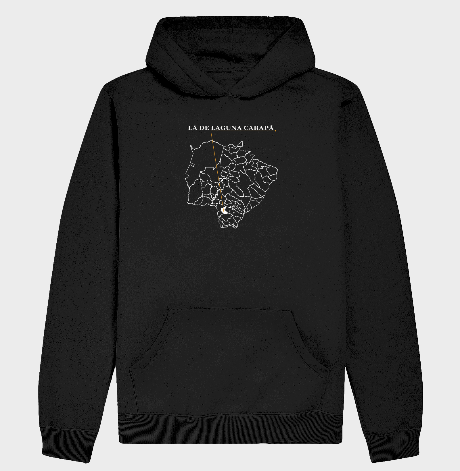 Laguna Carapã | Origem MS - Hoodie Moletom