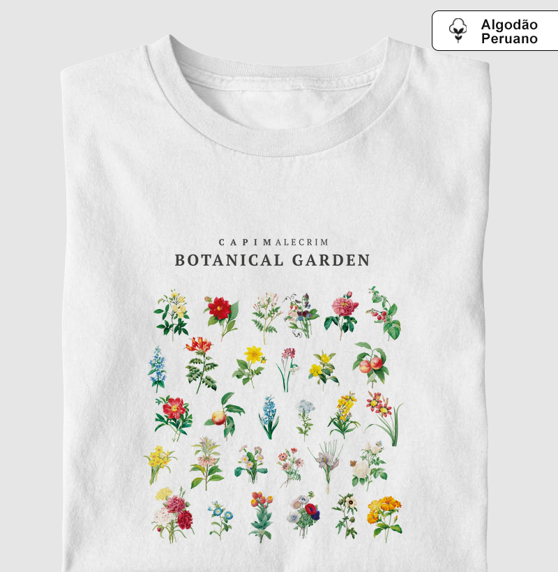 T-shirt Botanical Garden - Algodão Peruano