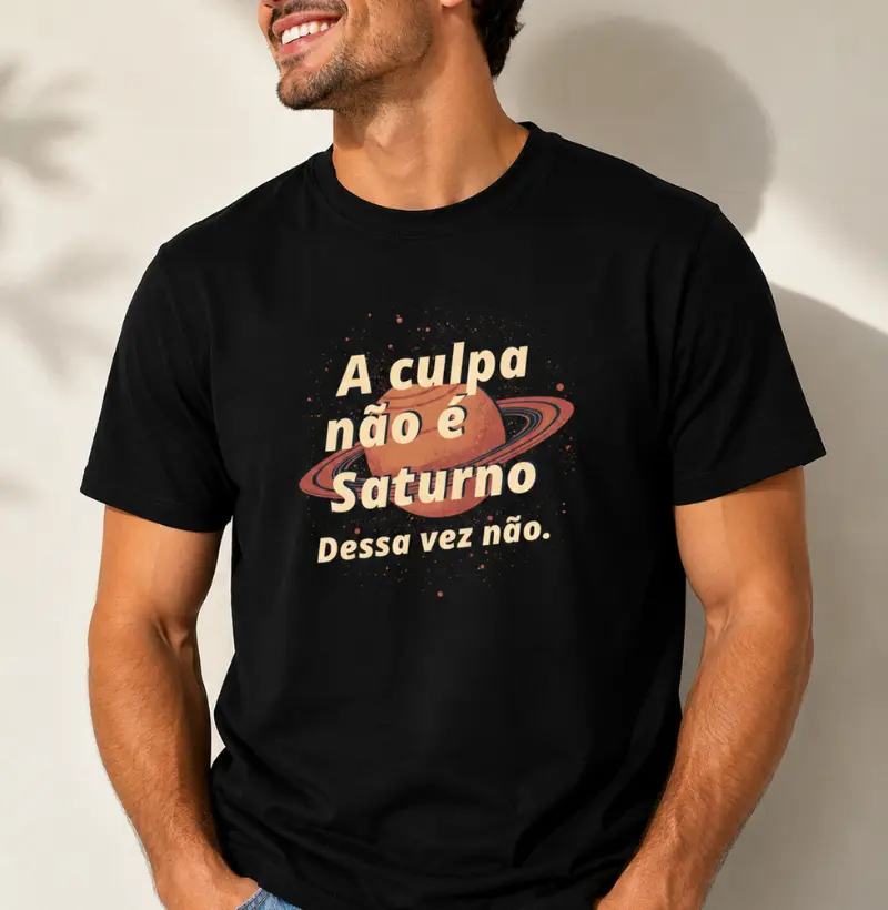 A culpa não é Saturno