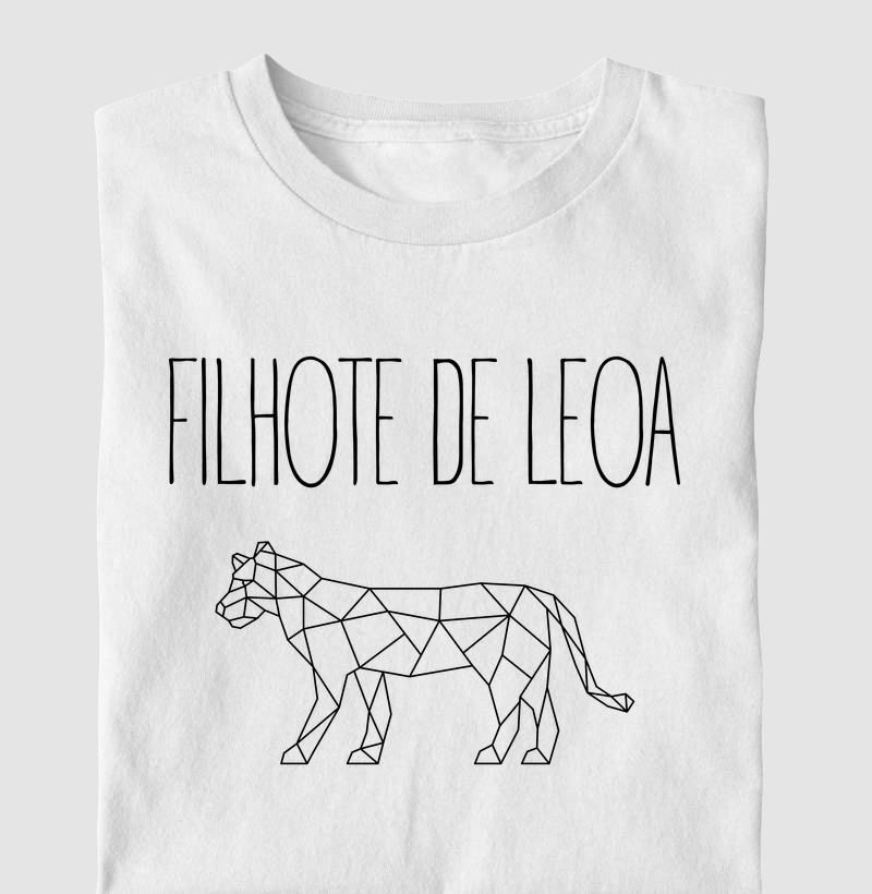 Filhote de Leoa - Cores Claras