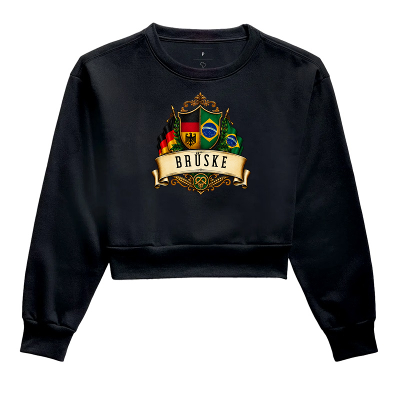 Brüske  - Cropped Moletom