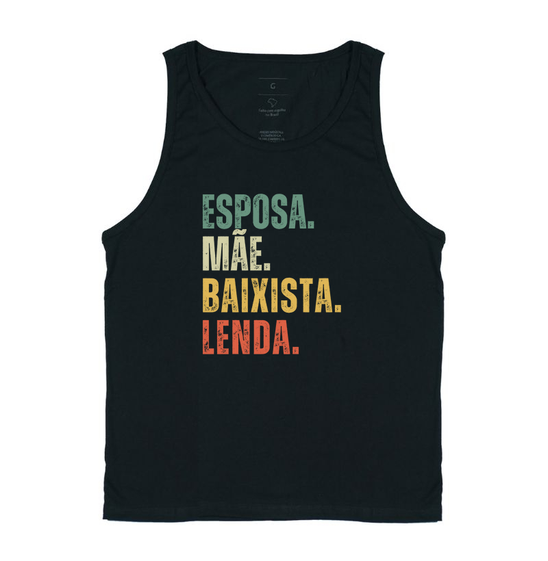 Esposa. Mãe. Baixista. Lenda.