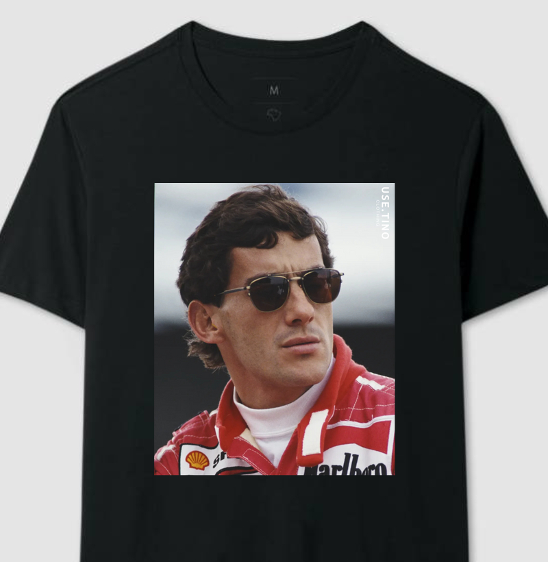 Camiseta Ayrton Senna - Monza