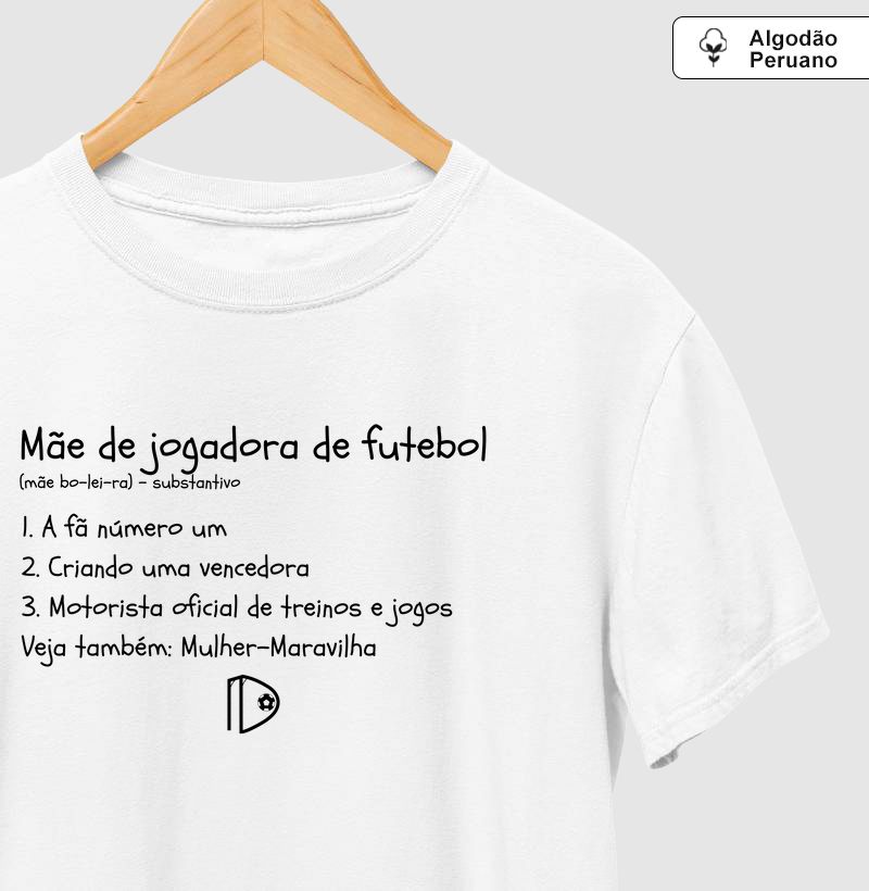 Mãe de jogadora de futebol