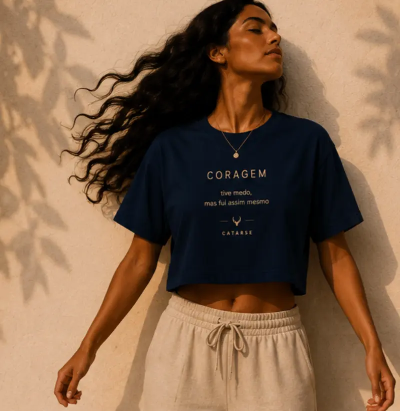 Cropped CORAGEM