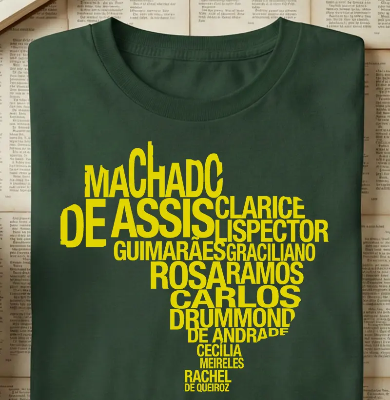 Escritores mapa do Brasil