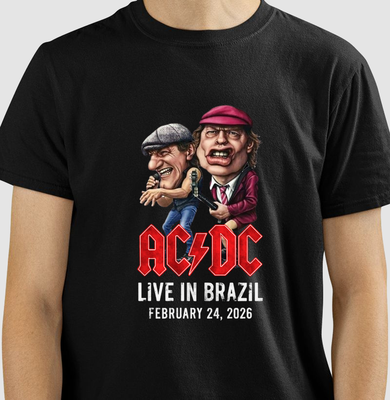 Camiseta ACDC II 24 de Fevereiro