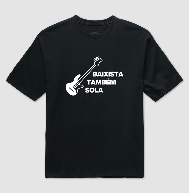 Baixista também sola