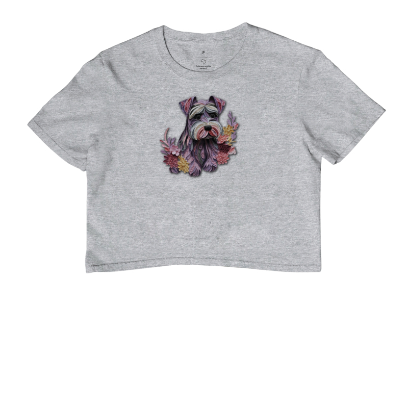 Schnauzer Puppy Paper Q. Cropped