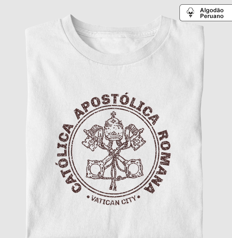 Vaticano City - Católica Apostólica Romana - Algodão Peruano