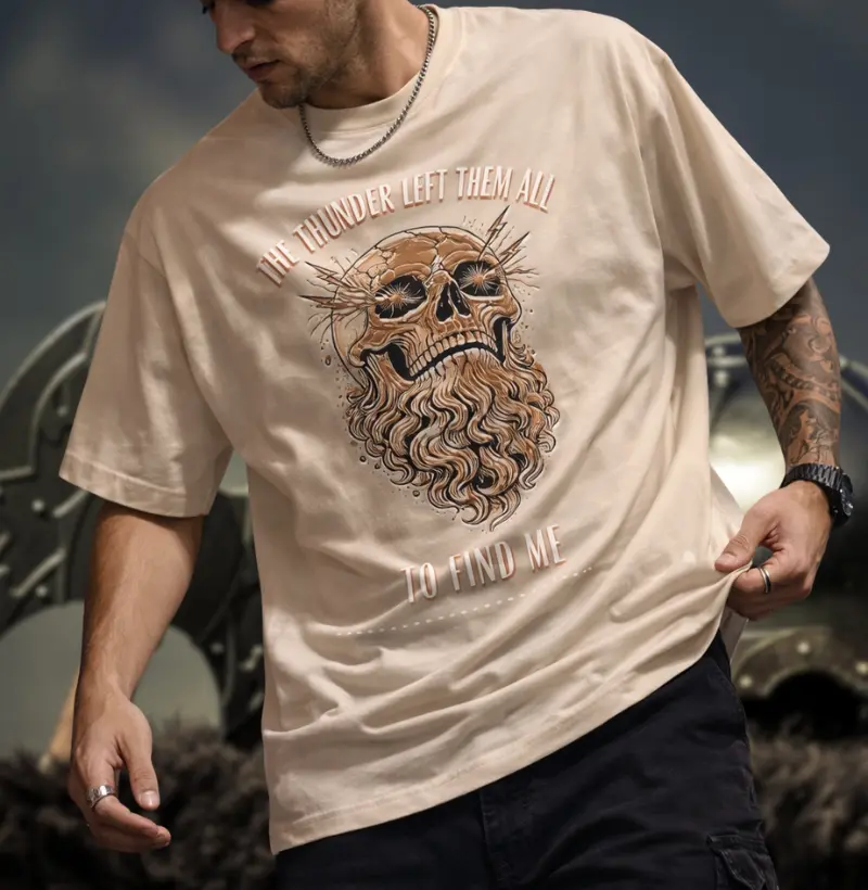 The Thunder Left Them All - Oversized