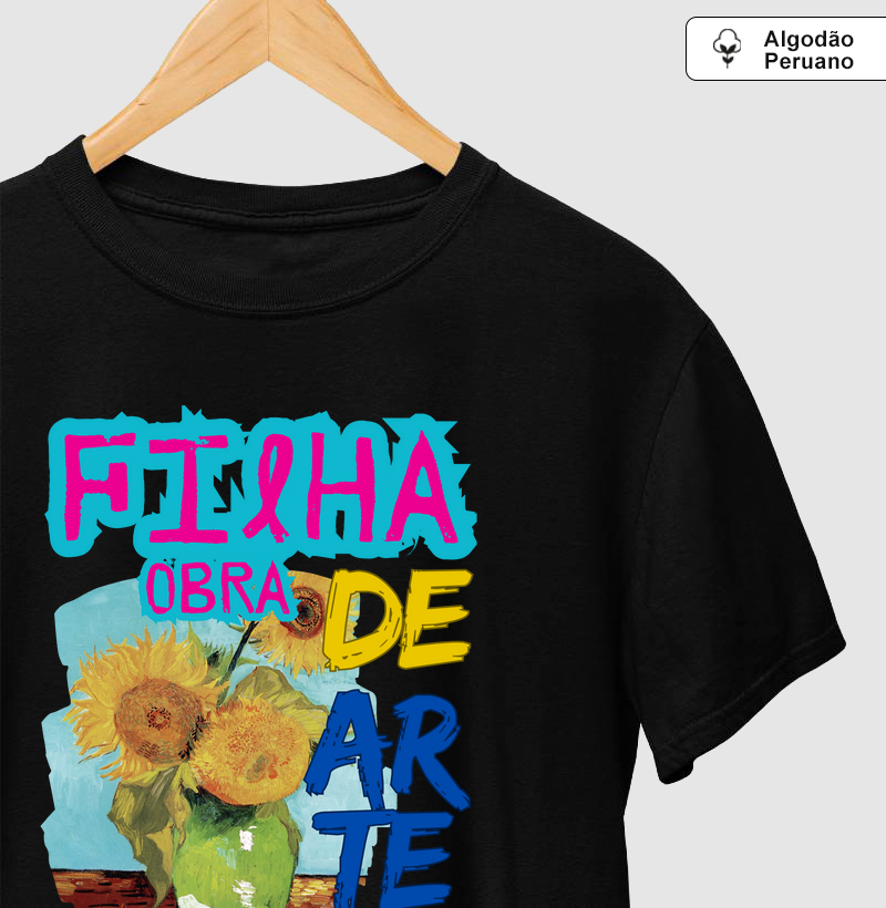 Filha Obra de Arte - Van Gogh