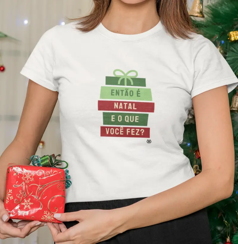 Então é Natal e o que você fez