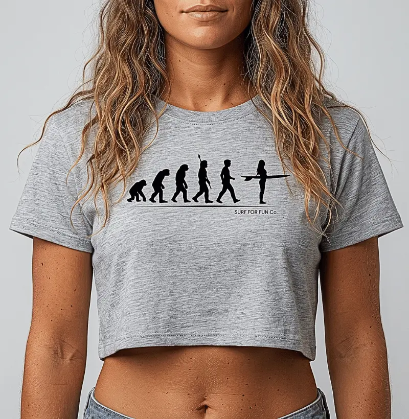 Feminino - A verdadeira evolução - Top Cropped Feminino