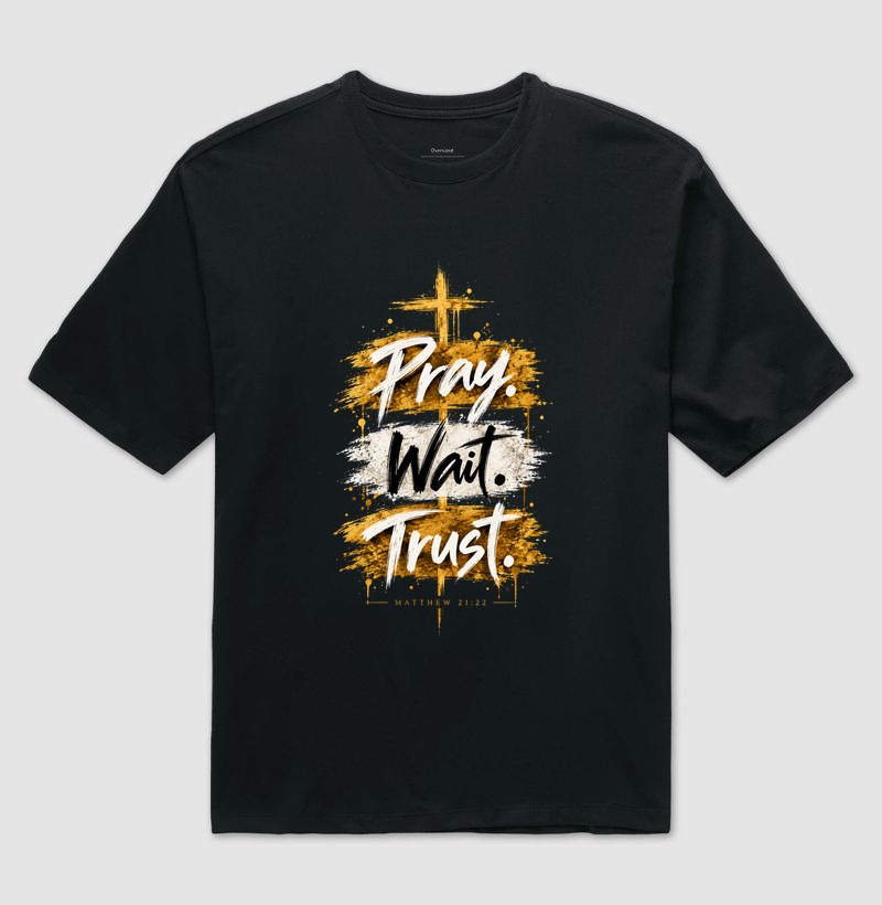 Vista sua Fé - Camiseta Oversized