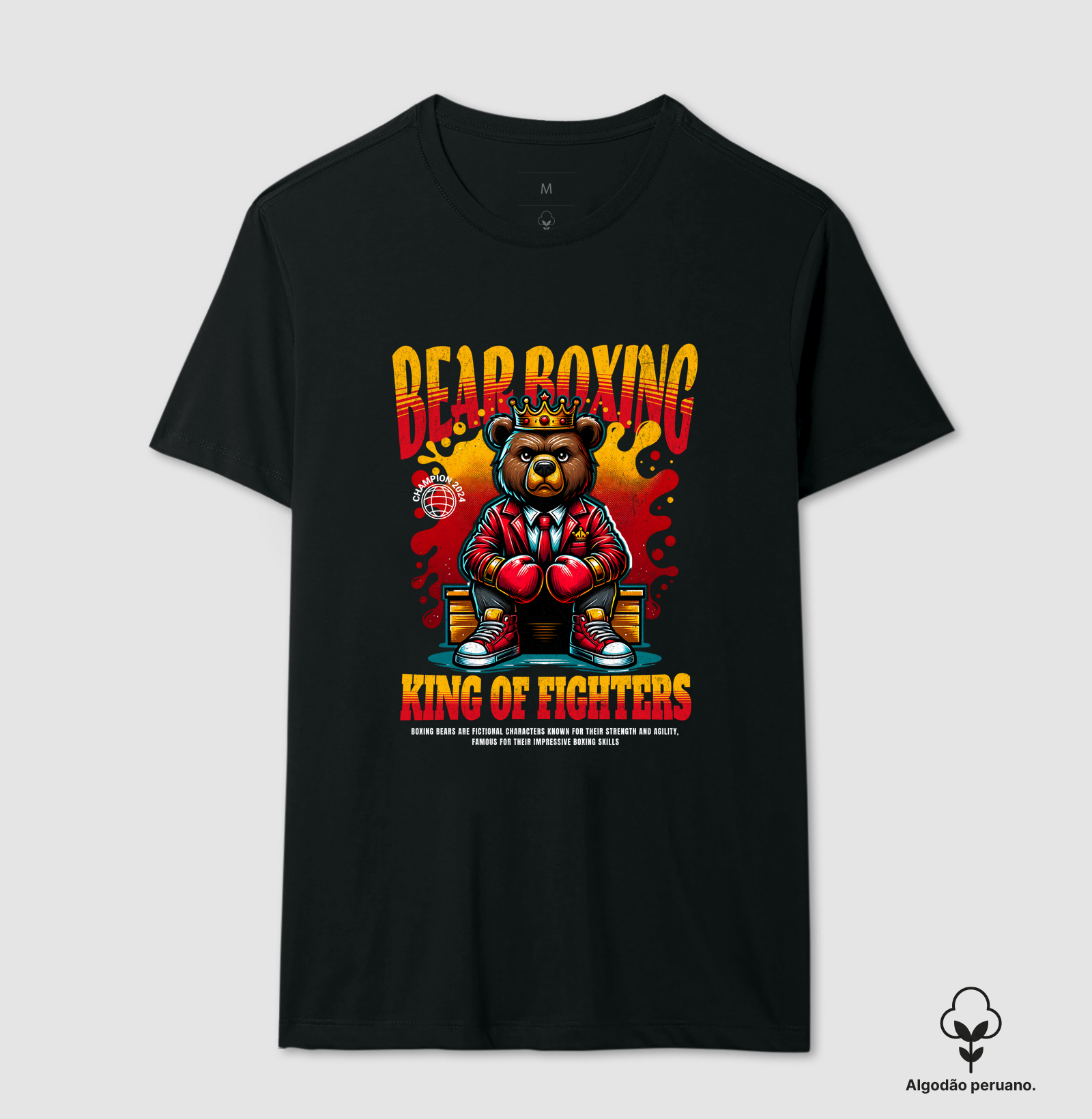 Camiseta - Bear Boxing