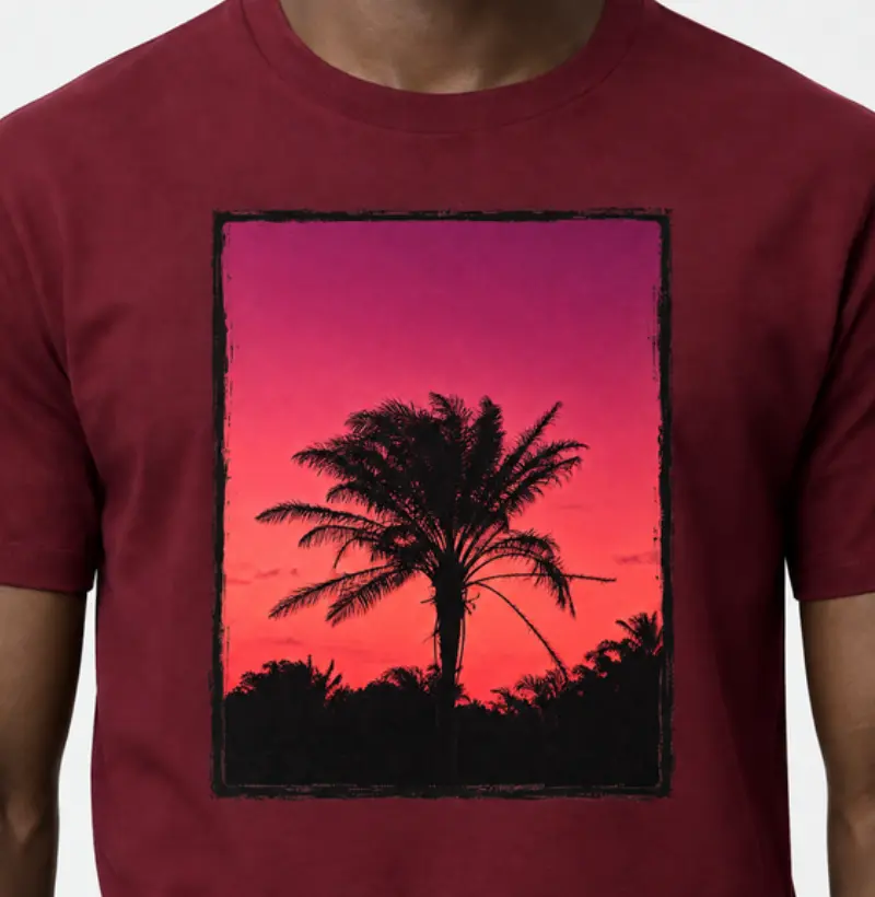Poente no Coqueiral - Camiseta