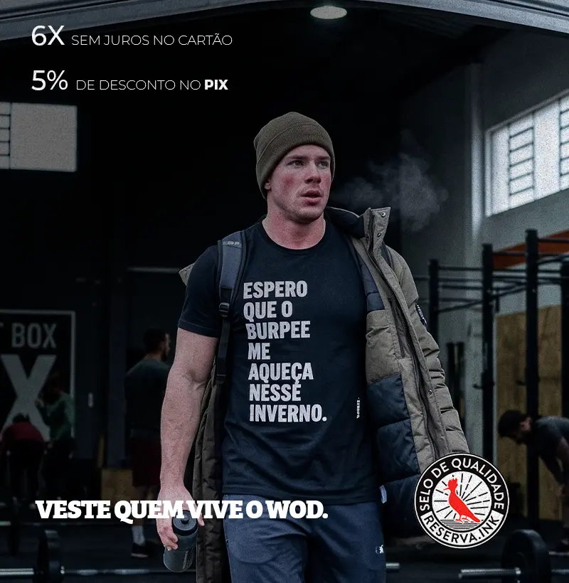 ESPERO QUE O BURPEE ME AQUEÇA