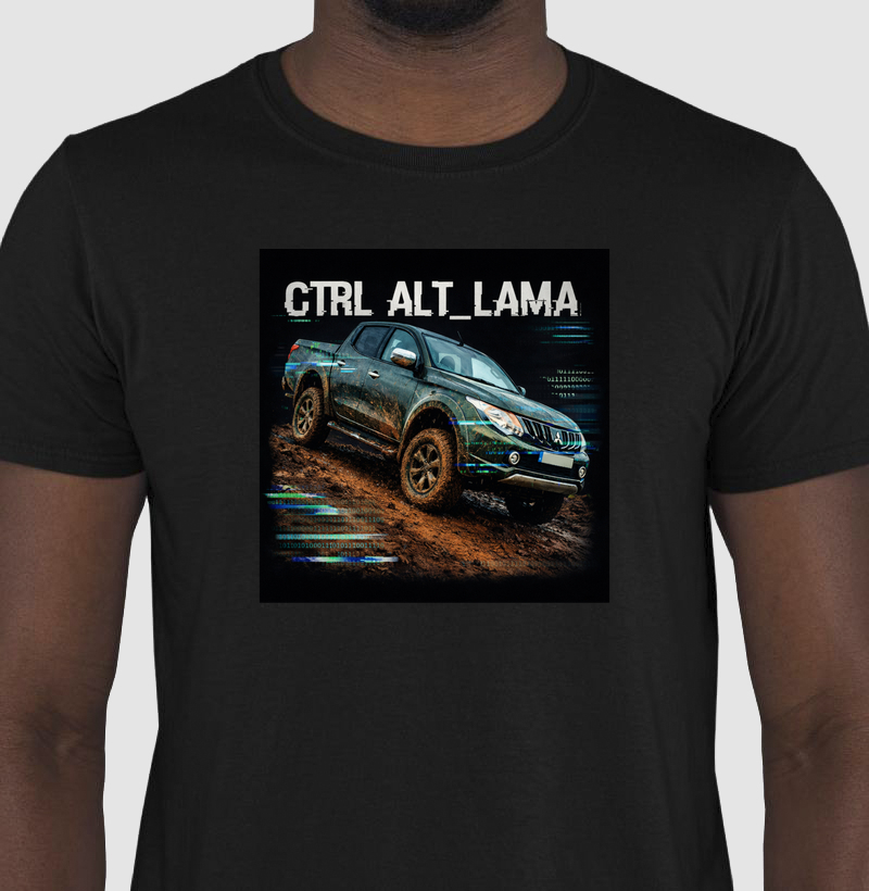 Contrl Alt Lama escura