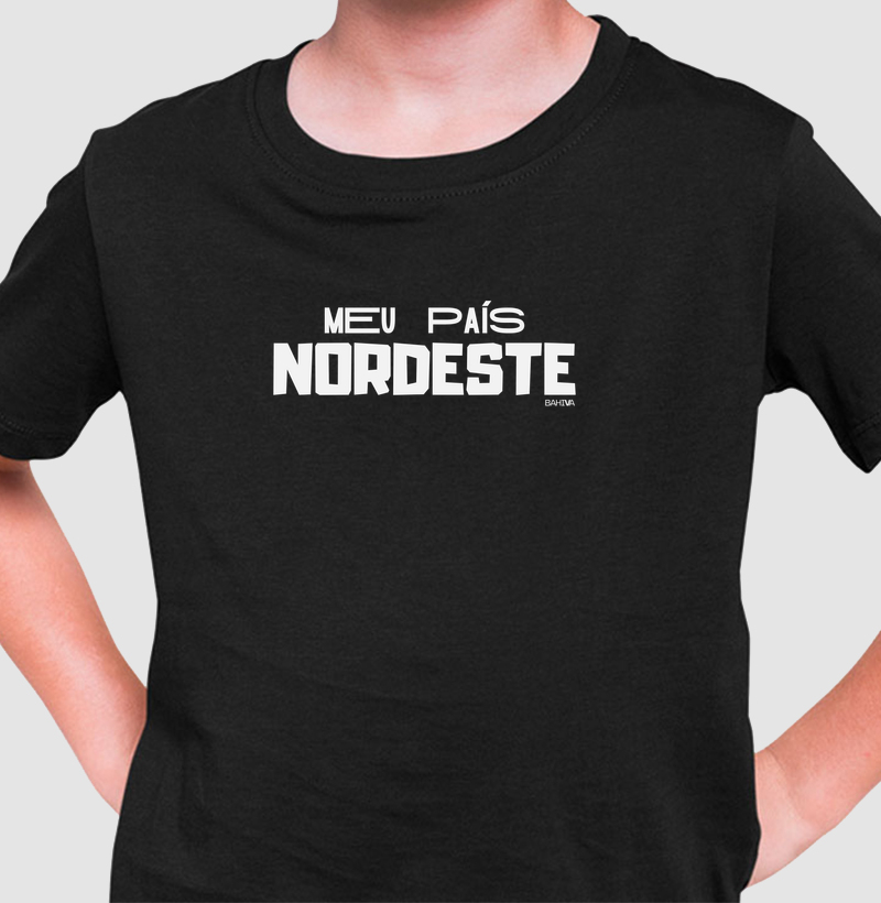 Meu país Nordeste - Camiseta Infantil