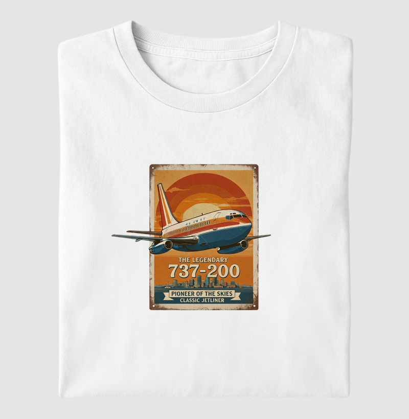 737-200 | VINTAGE - Camiseta