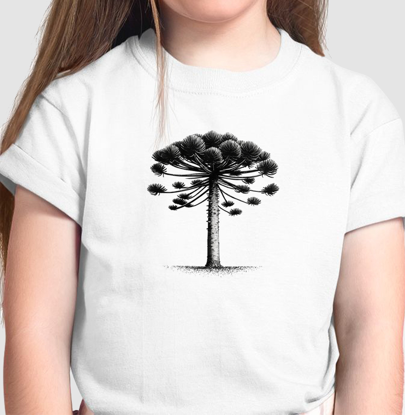 Camiseta Infantil Araucária