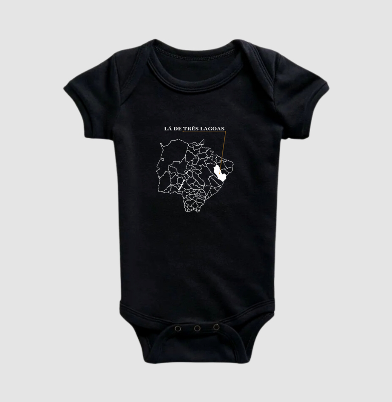 Três Lagoas | Origem MS - Body Infantil