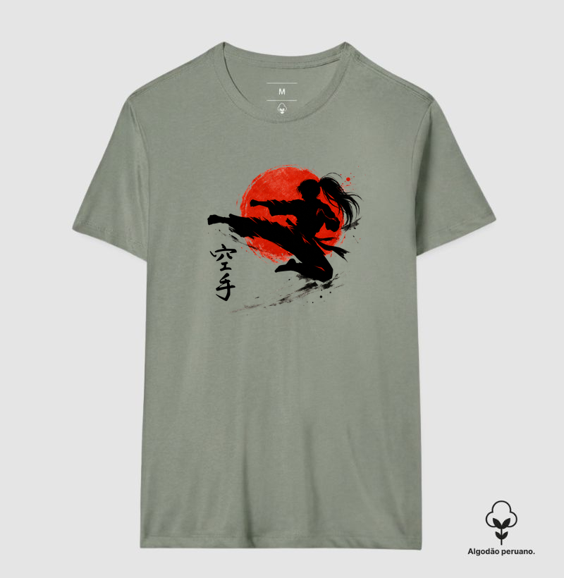 Guerreira - Salto Supremo - Camiseta Algodão Peruano