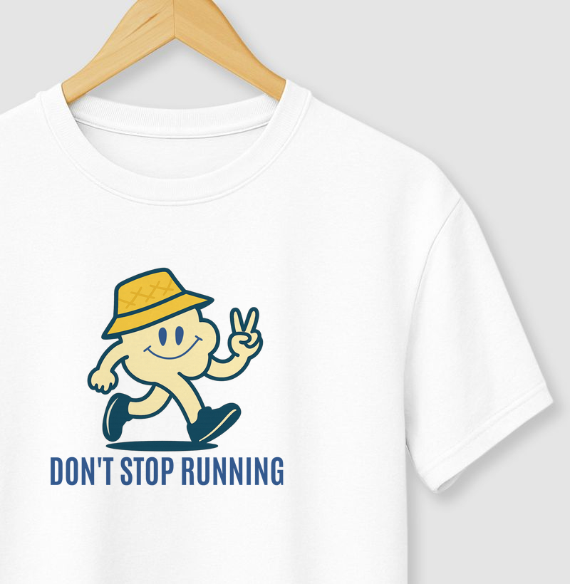 Pela sua saúde não pare de correr