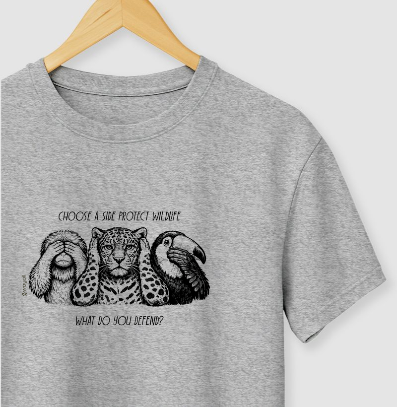 Camiseta Regular - What do you defend?