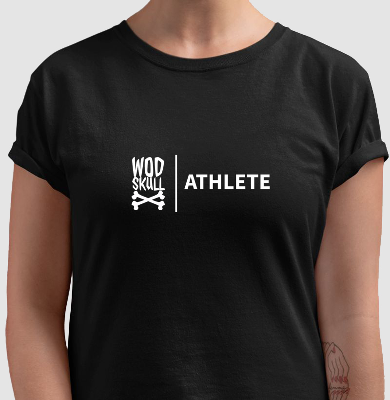 Camiseta Wodskull Logo Atleta White