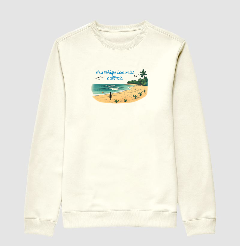 Meu refúgio ondas e silêncio