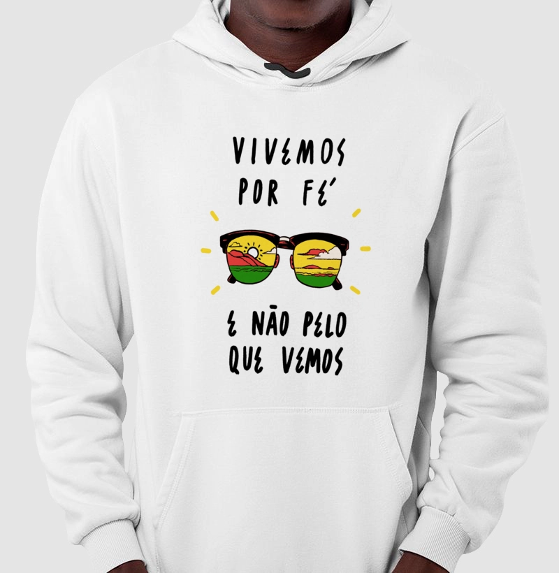 MOLETOM VIVEMOS POR FÉ - POR FELIPE GUGA