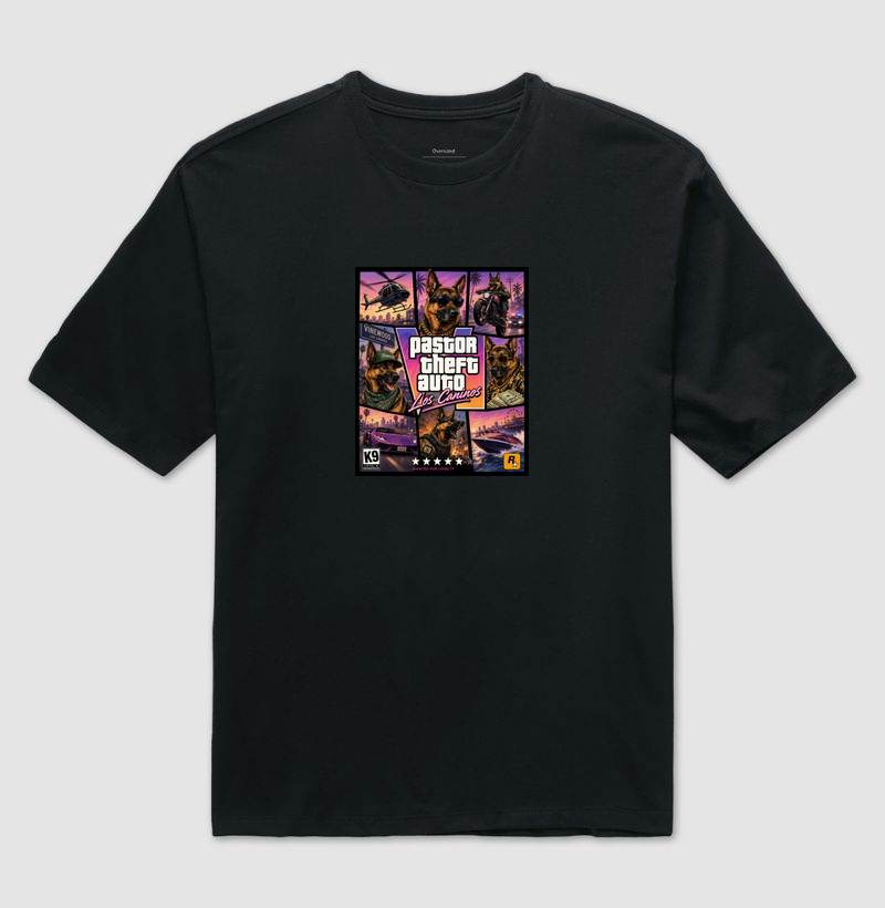 Pastor Theft Auto - Camiseta Oversized