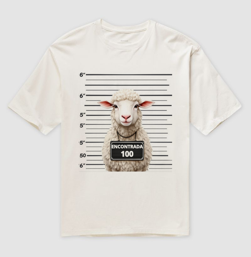 T-shirt Oversized Encontrada