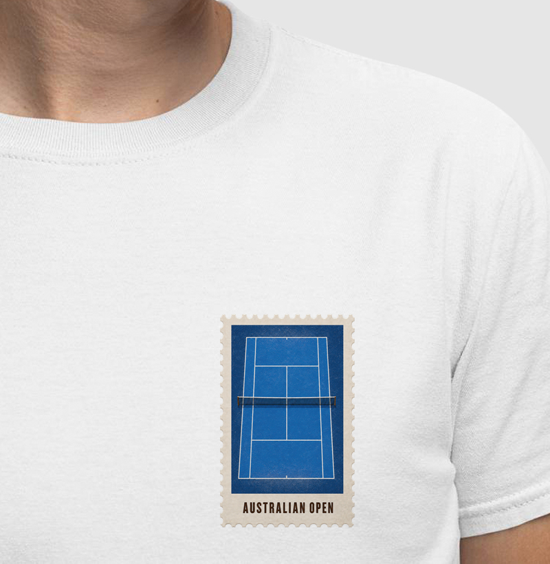 Camiseta Selo Australian Open - Camiseta