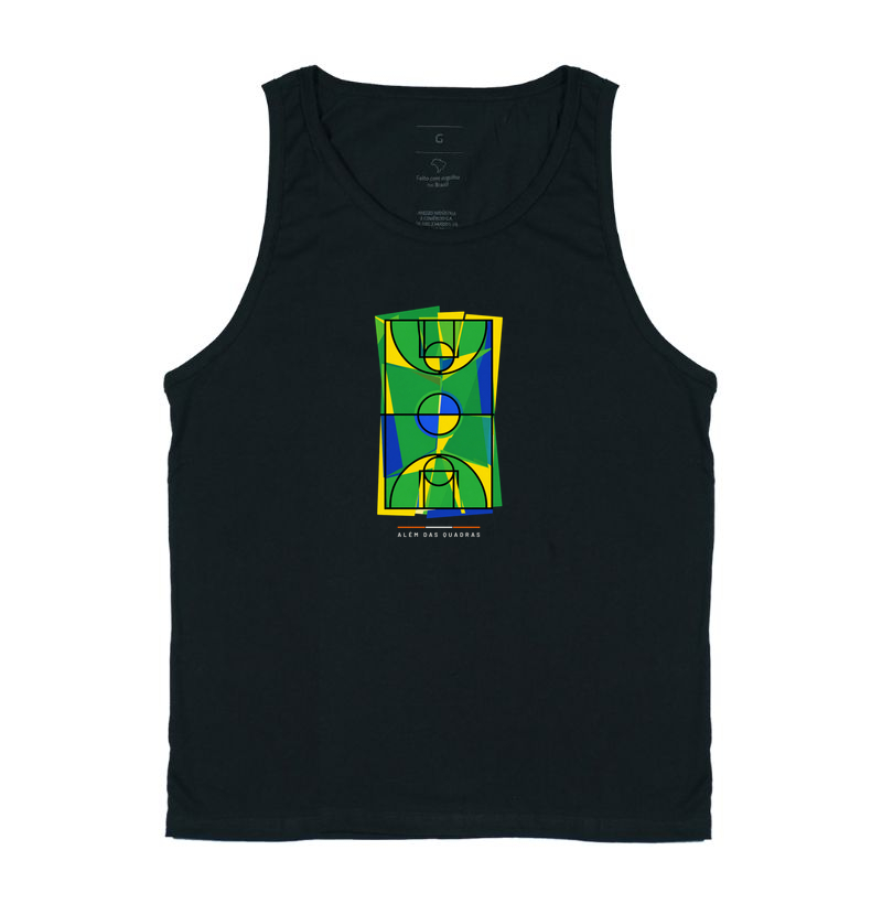 Camiseta de Basquete Piso Sagrado — Brasil