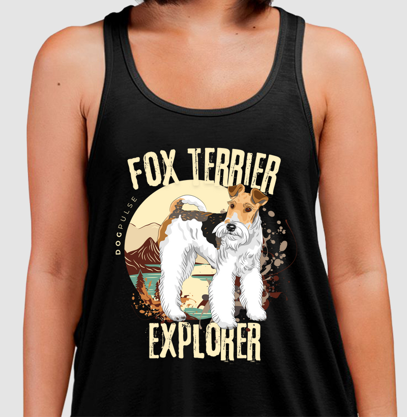 Camiseta Regata Dog Pulse Fox Terrier Explorer – Bold Spirit