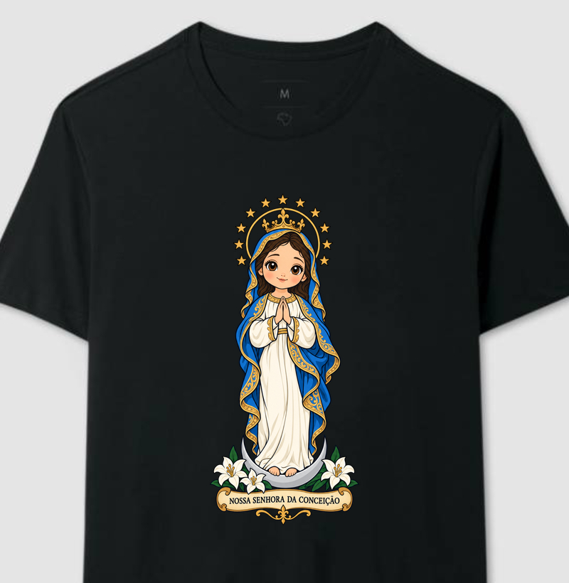 Nossa Senhora da Conceição estilo chibi