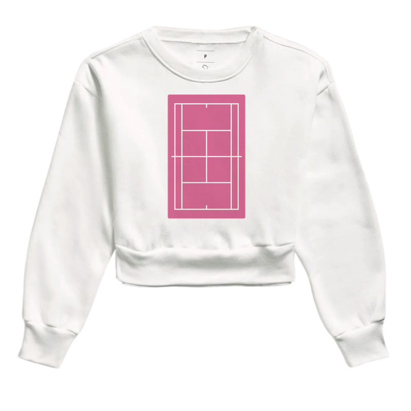 Quadra rosa - Moletom sem capuz