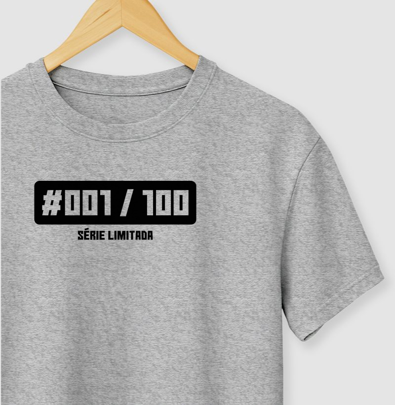 Camiseta estampada para colecionador de miniaturas série limitada - duplo sentido