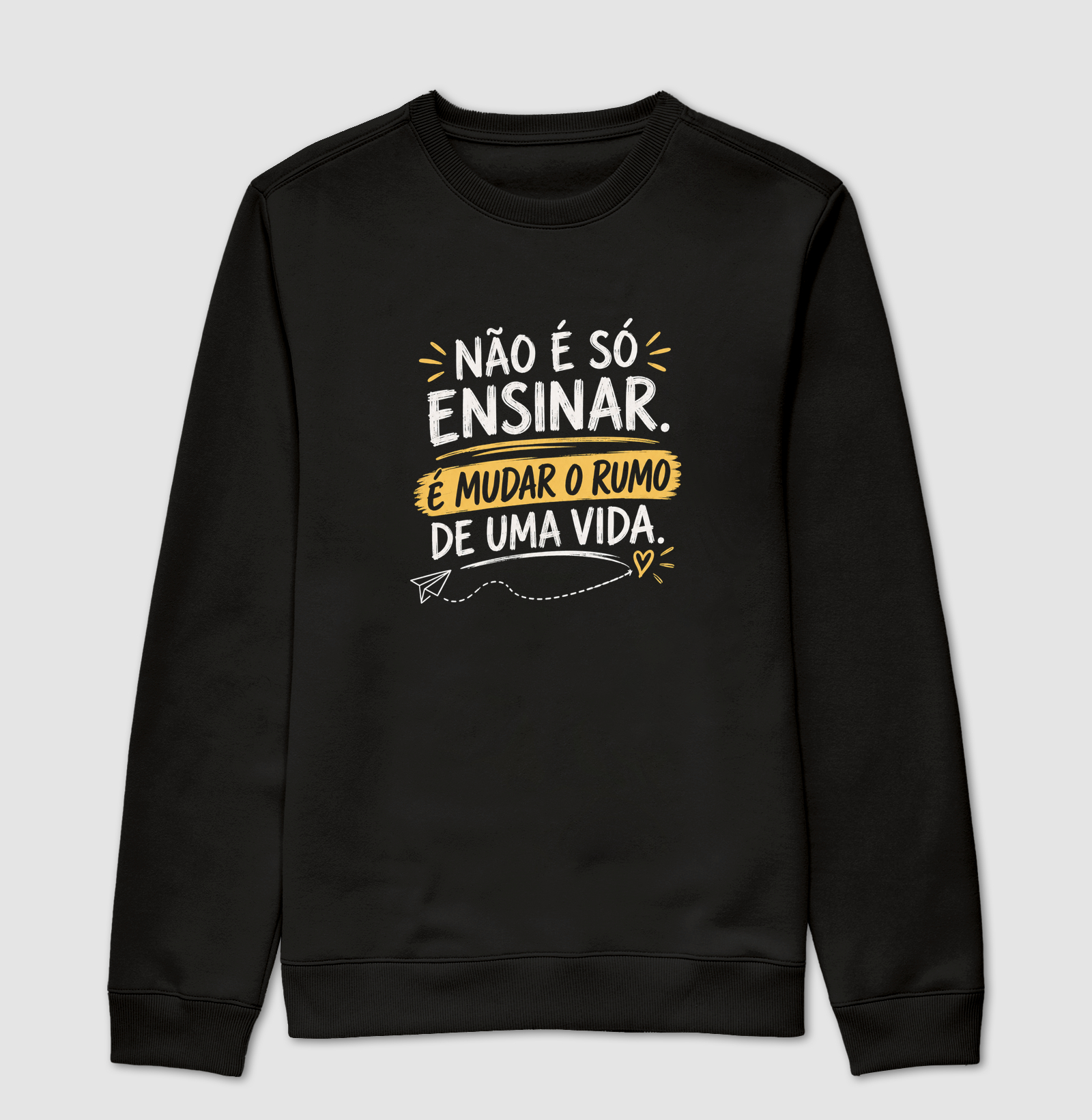 Não é só ensinar. É mudar o rumo de uma vida